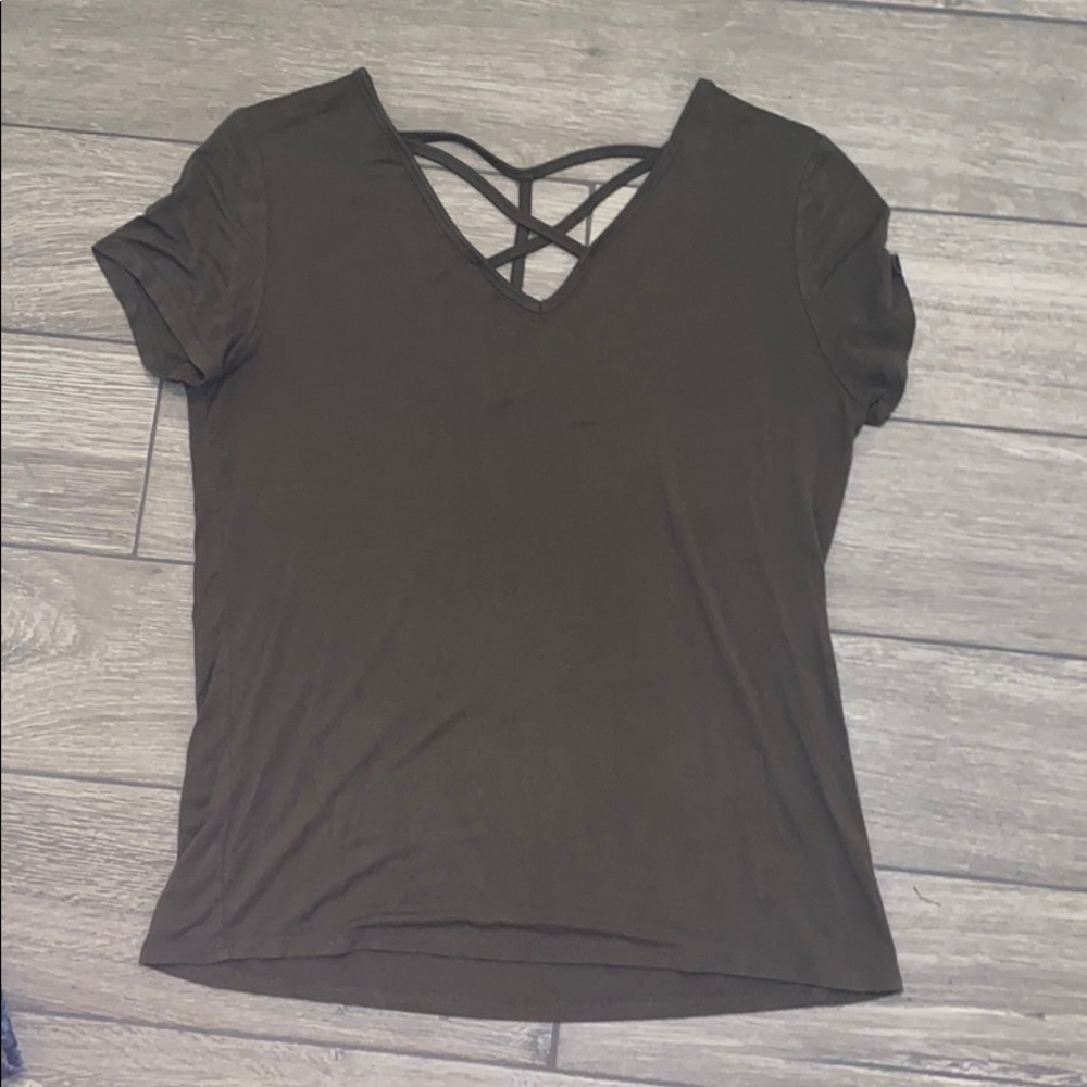 Army green top